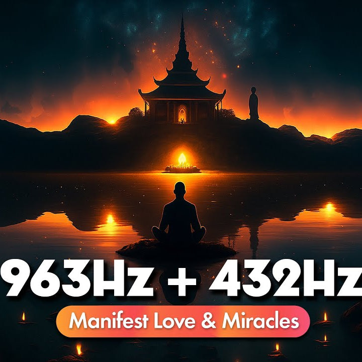 963Hz + 432Hz β’ Attract Miracles & Infinite Blessings π (God's Frequency)