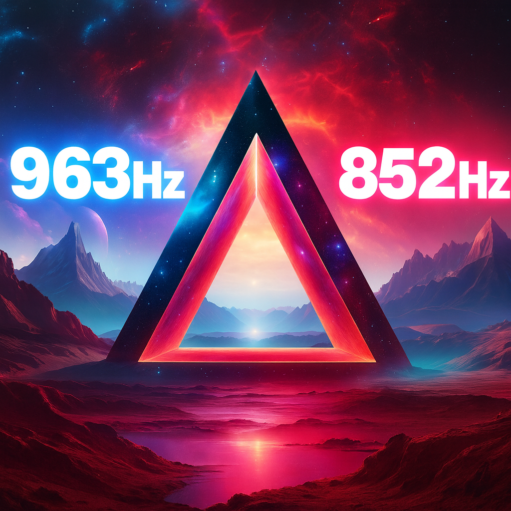 God Frequency 963 Hz • Pineal Gland Activation 852 Hz • Third Eye Opening